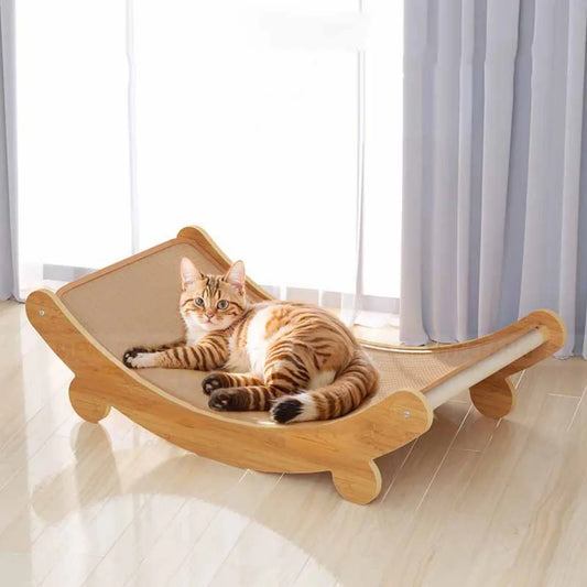 🐾 Griffoir & Lit de Repos pour Chat – Résistant, Confortable & Multifonction ! 🐱