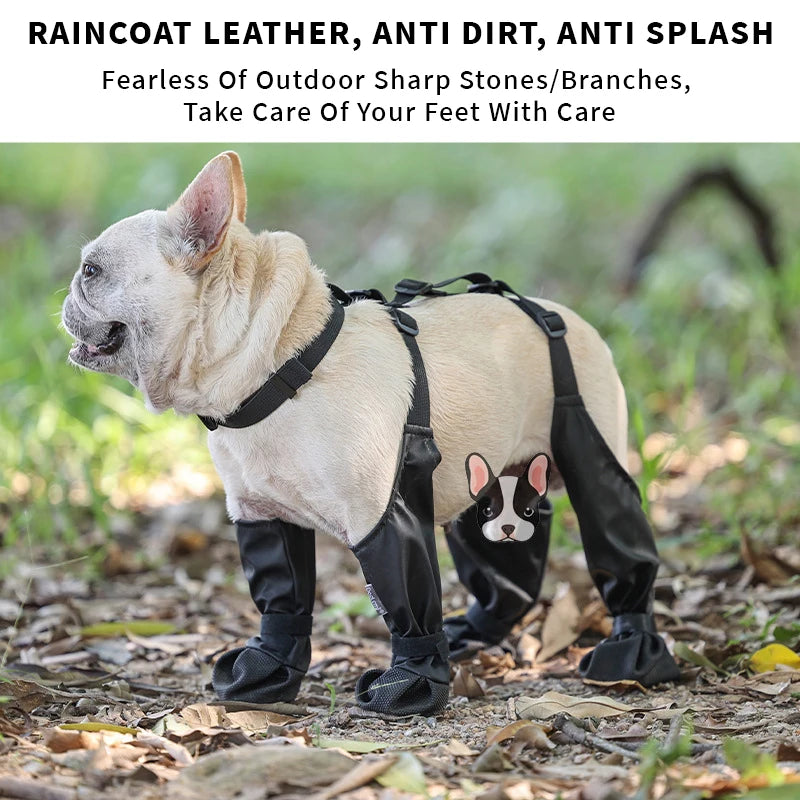 🐾 Chaussures Antidérapantes et Imperméables pour Chiens – Protection & Confort en Toute Saison ! 🦴