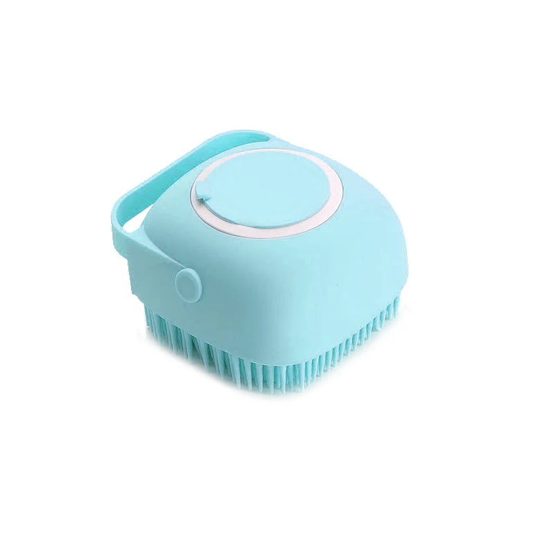 🛁 Brosse de Bain en Silicone pour Animaux – Nettoyage, Massage & Soin en Un Seul Geste ! 🐶🐱