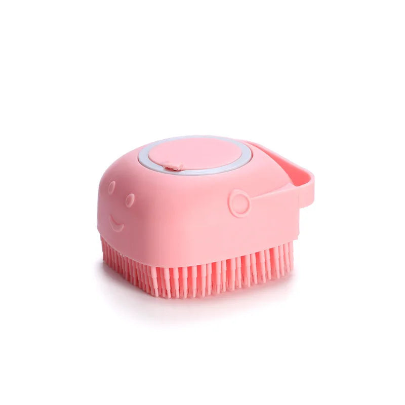 🛁 Brosse de Bain en Silicone pour Animaux – Nettoyage, Massage & Soin en Un Seul Geste ! 🐶🐱